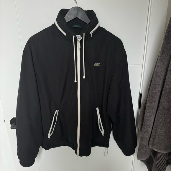 Lacoste Zip Up 💨 🌧️ Jacket (size men’s small, fits like a men’s medium ) - Picture 1 of 10
